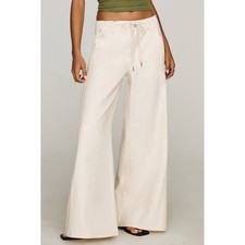 Pilcro Anthropologie Adi High Rise Wide Leg Jeans Ivory M 4122951690191 picture