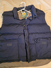 Vintage Cabelas Goose Down Puffer Vest XL picture