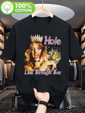 Hole Band Live Through This Unisex S-234XL Cotton Shirt picture