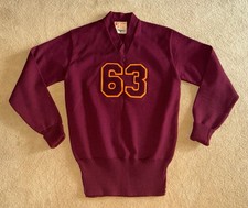 50's Vintage University of Southern California Trojans Letterman College Sweater picture