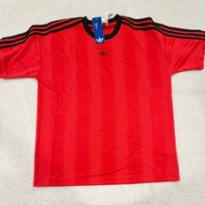 Adidas Jacquard Jersey Red Black Men’s Size Size Large JW5881 picture