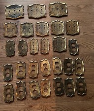 Large Lot Of 28 Amerock Carriage House Outlet Switch Plates Triple Double Single picture
