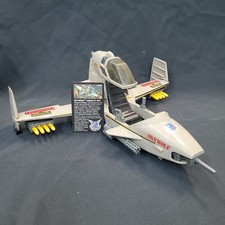 Vintage Coleco Rambo Skywolf Assault Jet 100% complete picture
