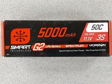 Spektrum RC 3S Smart G2 LiPo 50C Battery Pack w/IC3 11.1V/5000mAh SPMX53S50H3 picture