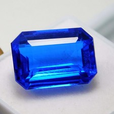 Natural 13.30 Ct Genuine Quality Unheated COBALT BLUE SPINEL Certified Gemstone picture
