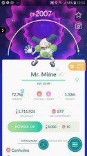 Shiny Mr. Mime Pokemon Tr@de Go picture