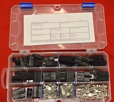 DELPHI PACKARD GM 56 SERIES CONNECTOR KIT #1S 128 PIECES. picture