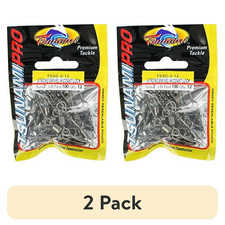 (2 pack) Tsunami Pro Power Snap Swivel with Coast Lock Terminal Fishing Tackle picture