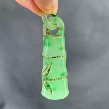 Qing Dynasty Old Jade Bamboo Joint Ancient Jade Antique Pendant Decoration Hot picture