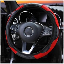 Car Steering Wheel Cover Carbon Fiber Sports Model Without Inner Ring picture