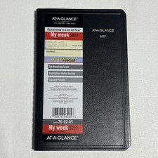 NEW 2027 At-A-Glance QuickNotes 76-02-05 Weekly Monthly Appointment Book, 5 x 8