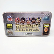 TeenyMates 2025 NFL Legends Series 3 Sealed Collector Tin Set W/ Display picture
