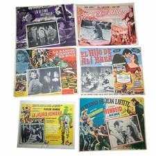 Vintage Mexican Movie Lobby Cards Posters Random (x20) Lot 40s 50s 60s 70s picture