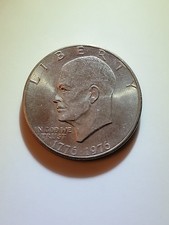 1776-1976 P Mint Eisenhower Bicentennial Dollar Coin picture