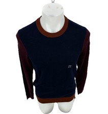 NEW Express Small Men Pullover Crewneck Sweater Merino Wool 7-7k picture