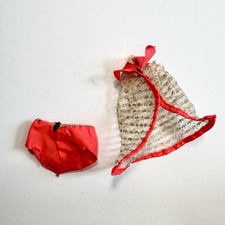 Vintage Barbie #1115 Nape Curl Talking Barbie Swimsuit Bottoms and Cover-up picture