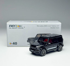 AL AR 1:64 2022 Black G63 G Class SUV Sports Model Diecast Collect Car picture
