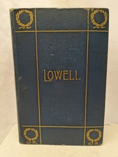 Antique 1897 The Complete Poetical Works of James Russell Lowell Cambridge Ed  picture