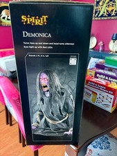 Spirit Halloween Demonica Animatronic Demon Witch Prop New Other Opened For Phot picture