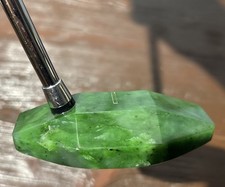 Vintage Genuine Green Jade Golf Putter 35.5