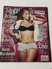 Britney Spears RARE Rolling Stone Magazine April 1999 - No Mailing Label 90s picture