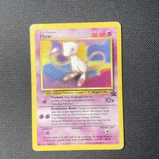 Pokémon TCG WOTC Black Star Promo Mew 8/53 Non Holo HP - English Sugimori picture