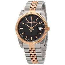 Mathey-Tissot Mathey III Quartz Black Dial Men's Watch H810RN picture