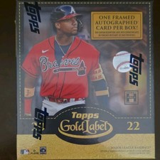 2022 Topps Gold Label Baseball Hobby Box - Factory Sealed picture