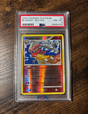 Blaziken 3/127 Platinum Reverse Holo PSA 8 POP 60 picture