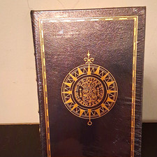 Leather Bound Treasure Island Hardcover Robert Louis Stevenson Adventure Pirates picture