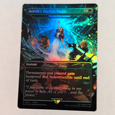 Wizards of the Coast Aerith's Curaga Magic Secret Lair Foil Rare EN 1872 picture