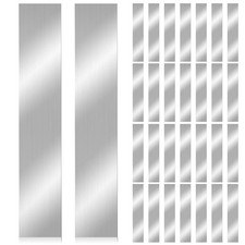 30PCS Shim Stock Assortment,304 Stainless Steel Strips,10 Sizes Thin Metal Shims picture