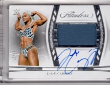 2024 Panini Flawless WWE Auto JADE CARGILL Relic Worn Patch AUTOGRAPH 03/25 picture