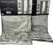 New Tahari Home Velvet Jacquard Drapes 37