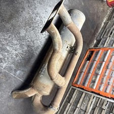 1979 - 1985 Vintage Yamaha G1 Golf Cart modified exhaust muffler picture