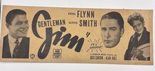 1942 Gentleman Jim Movie Herald Lobby Cards Lot of 4 Errol Flynn Warner Bros picture