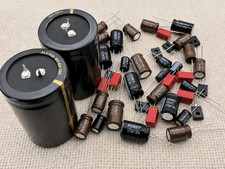 Kenwood KA-3500 rebuild restoration transistor kit repair filter capacitor set picture
