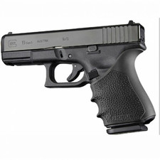 Hogue HandAll Beavertail Grip Sleeve Glock 19, 23, 32, 38 Gen 1-2-5 Black 17050 picture