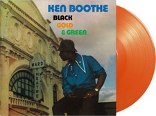 Ken Boothe - Black, Gold & Green (Orange Vinyl / 180g) New Sealed Vinyl picture