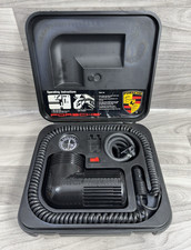 VINTAGE OEM PORSCHE PORTABLE INTER COMPRESSOR AIR PUMP TIRE INFLATOR 911 picture