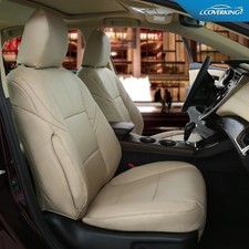 Coverking Premium Leatherette Custom Tailored Seat Covers for Chevy Silverado picture