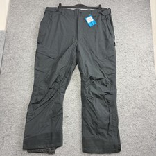Columbia Powder Stash II Pants Men's 2XL, Black Snow Ski Waterproof Insulated picture