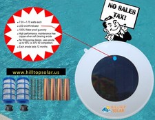 Solar Pool Ionizer |LED upgrade |4 self cleaning copper-silver anodes| heavyduty picture