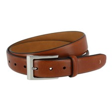 Trafalgar Men's Pebble Grain Leather Belt picture