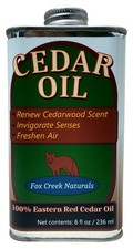 8oz Cedar Oil Can - Essential Eastern Red Cedar Wood (Juniperus Virginiana) Oil picture