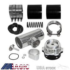 50MM 35PSI Boost V-Band Turbo Blow Off Valve BOV + 3