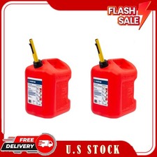 (Free Ship) 2 Pack Scepter Ameri-Can 5 Gallon Gas Can, Spill-Proof Spout picture