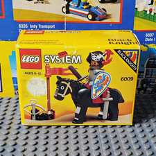 LEGO Castle Black Knights Black Knight 6009 Vintage 1992 Unopened.  picture