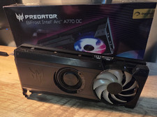 Acer Predator BiFrost Intel Arc A770 OC 16GB GDDR6 RGB GPU Graphics Card w/ Box picture