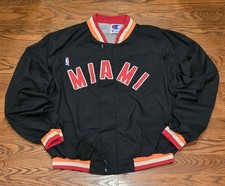 90s Miami Heat Champion Team Issued Warm Up Jacket (XL) picture